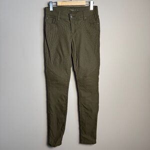 PRANA Women's Brenna‎ Stretch Casual Stretch Pants Army/Olive Green 4 Low Waist